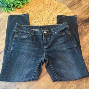 White House Black Market Indigo Straight Leg Jeans